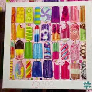 🧩 300 piece Buffalo “Frosty Treats” with poster. Deliciously fun! Complete.